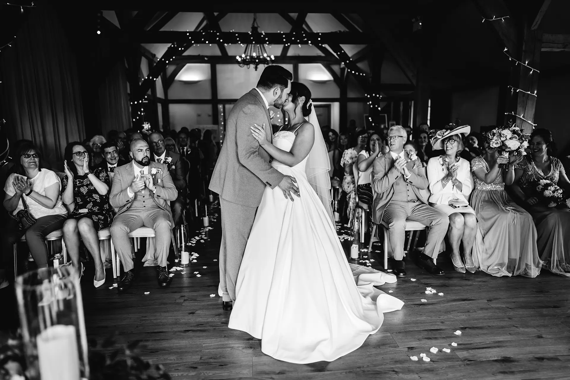 sandhole oak barn just married