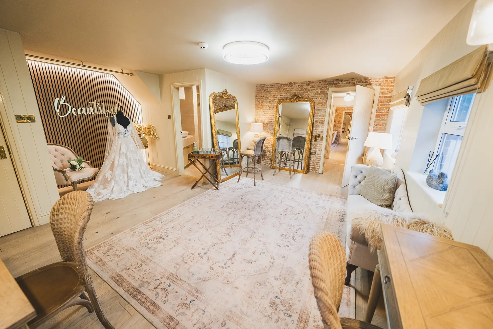 sandhole oak barn dressing room