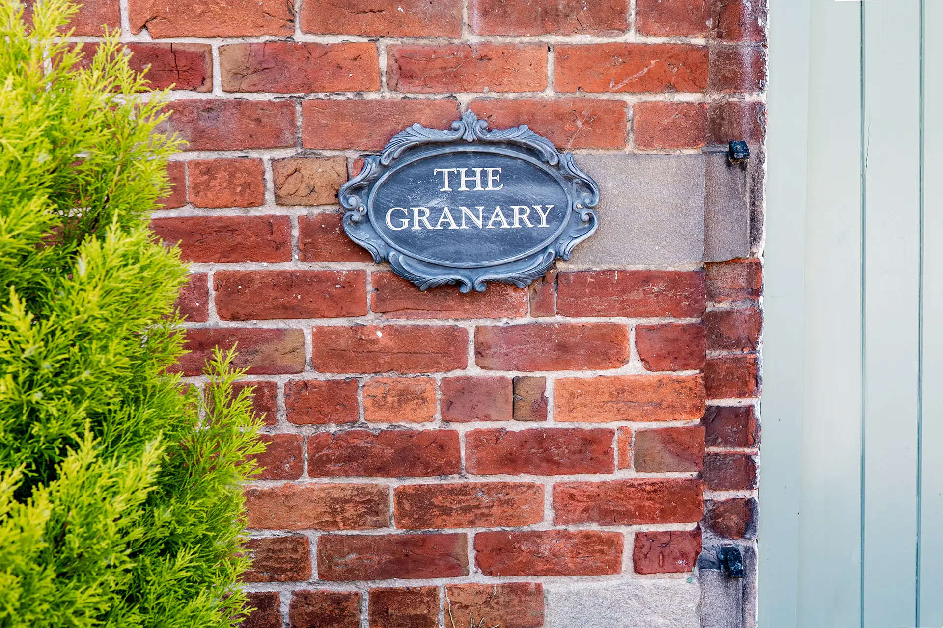 sandhole oak barn the granary cottage sign