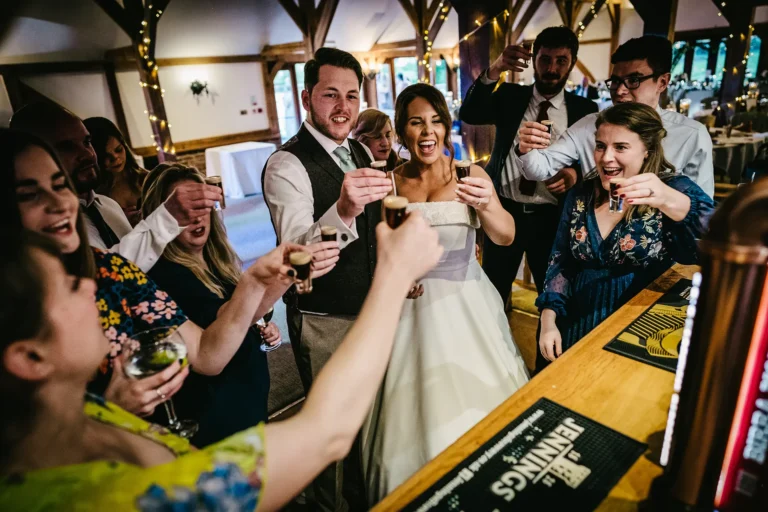 sandhole oak barn celebration drinks
