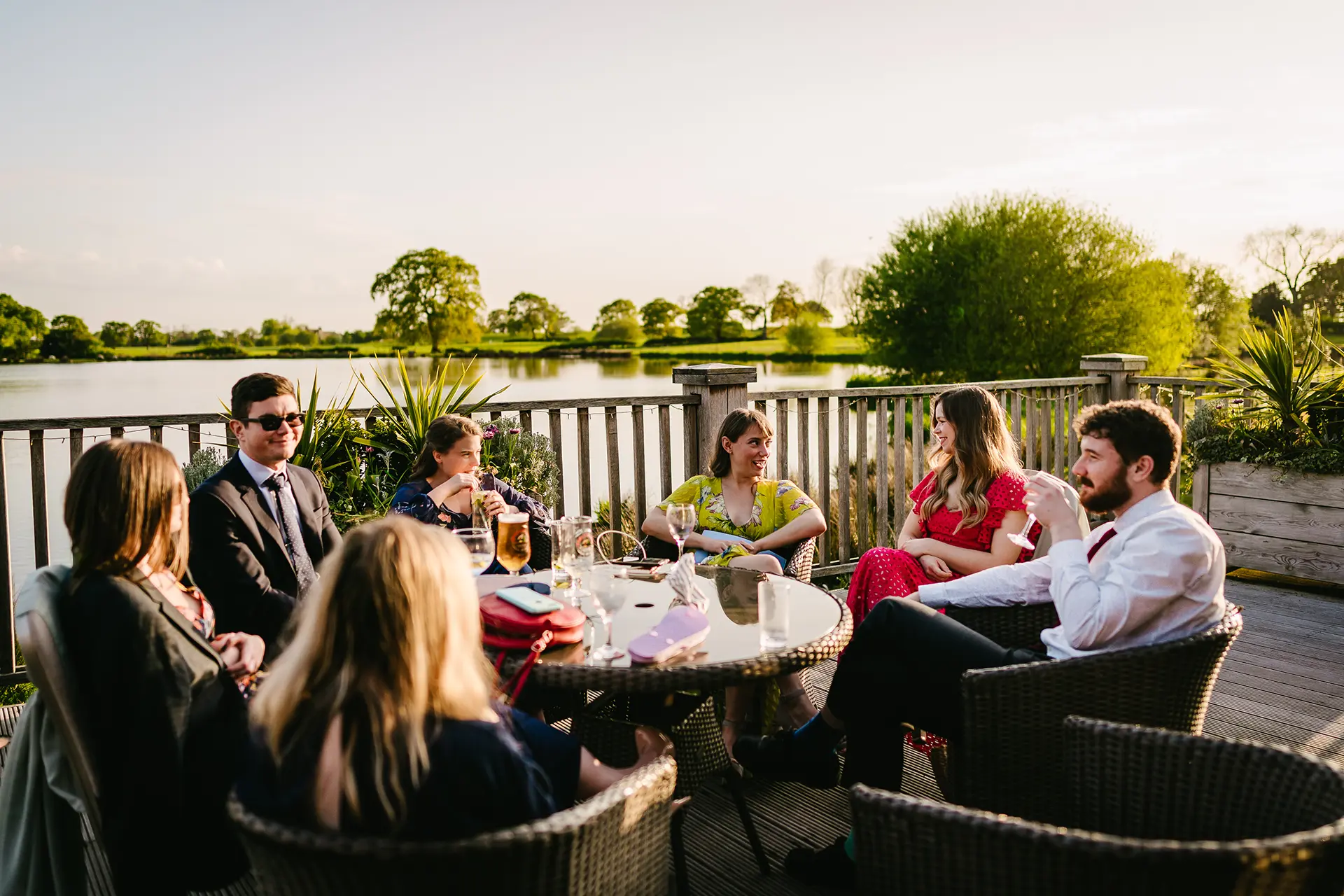 sandhole oak barn evening drinks